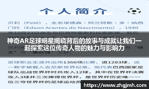 神奇AR足球明星揭晓背后的故事与成就让我们一起探索这位传奇人物的魅力与影响力